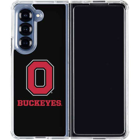 Ohio State University OSU Galaxy Z Fold6 Clear Case