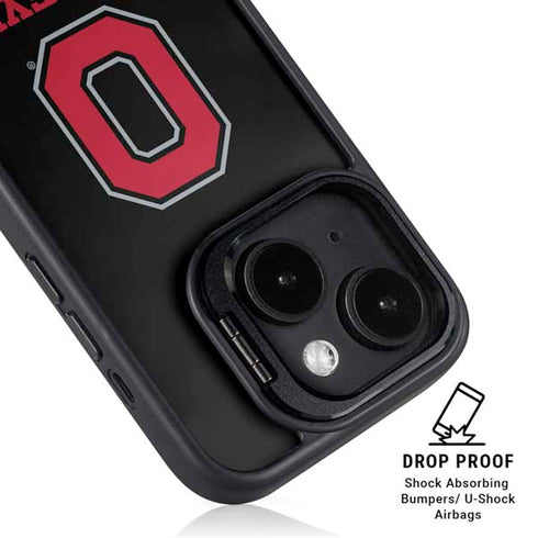 Ohio State University OSU iPhone 14 Kickstand Case