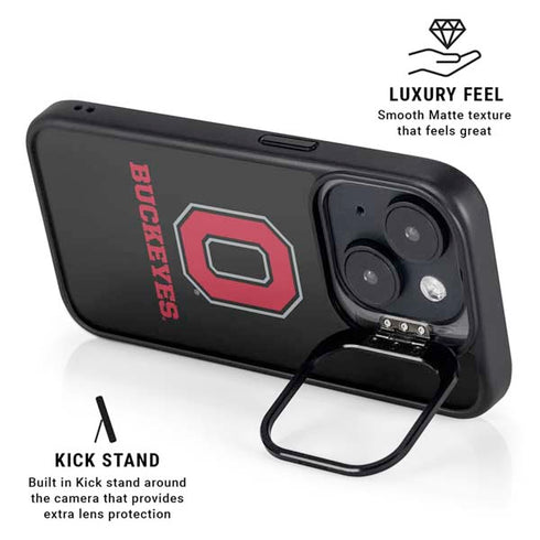 Ohio State University OSU iPhone 14 Plus Kickstand Case