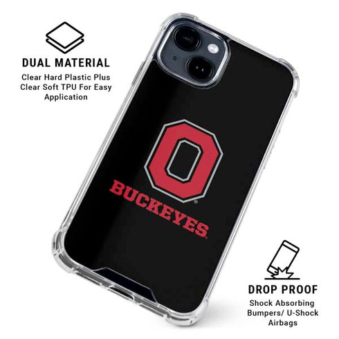 Ohio State University OSU iPhone 15 Clear Case