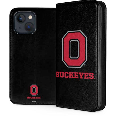 Ohio State University OSU iPhone 15 Plus Folio Case