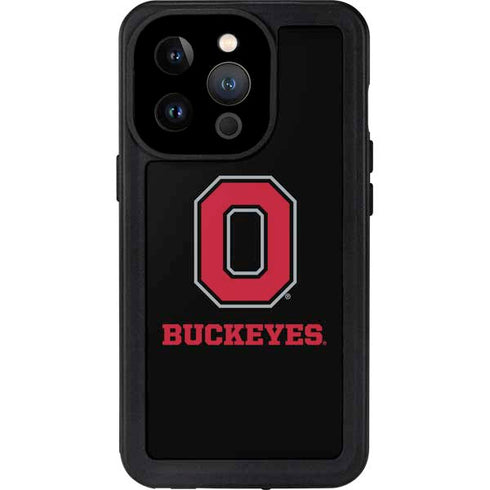 Ohio State University OSU iPhone 15 Pro Waterproof Case