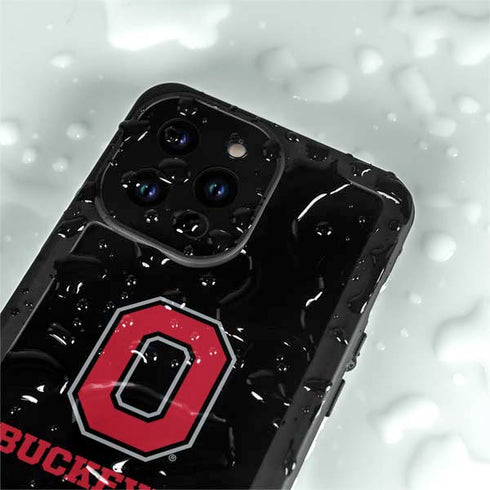 Ohio State University OSU iPhone 15 Pro Waterproof Case