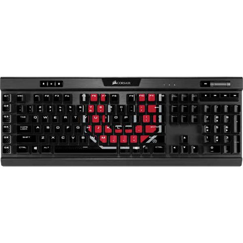 Ohio State University OSU K95 RGB PLATINUM Mechanical Gaming Keyboard Skin