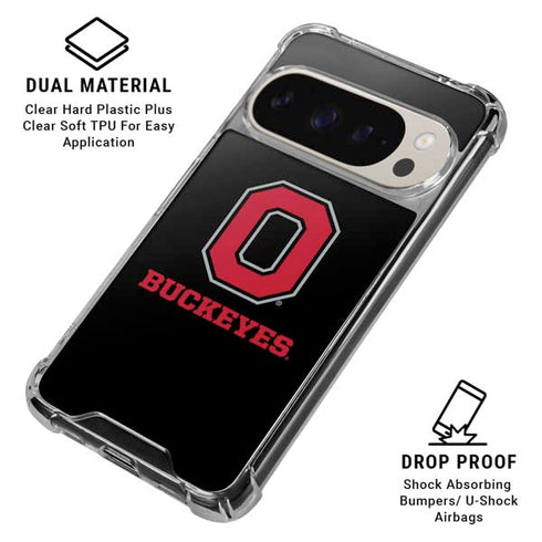 Ohio State University OSU Pixel 9/9 Pro Clear Case