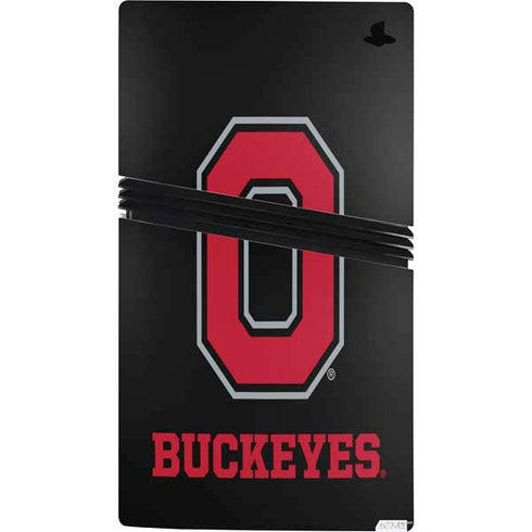 Ohio State University OSU PS5 Pro Console Skin