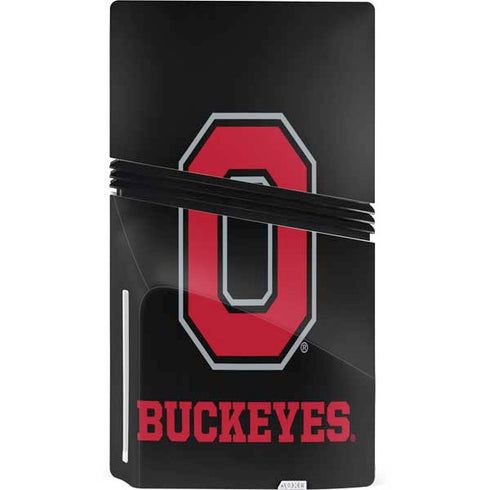 Ohio State University OSU PS5 Pro Disk Bundle Skin