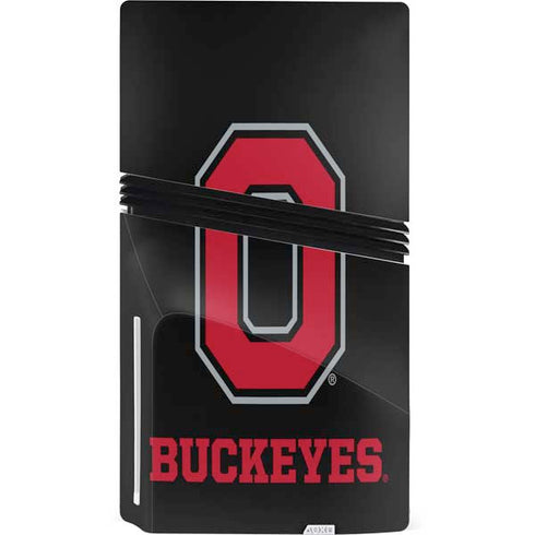 Ohio State University OSU PS5 Pro Disk Console Skin