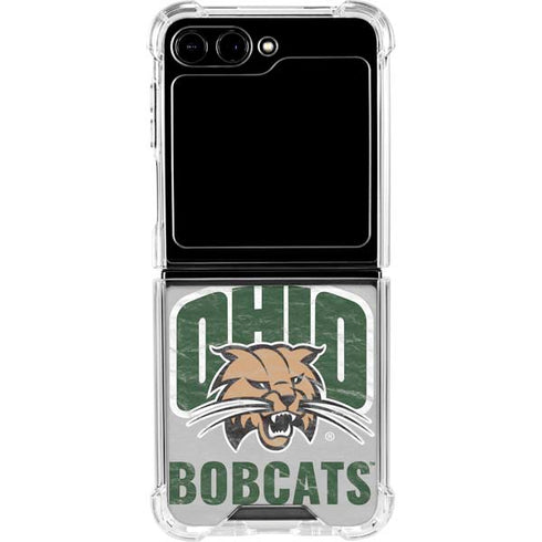 Ohio University Ohio University Bobcats Galaxy Z Flip6 Clear Case