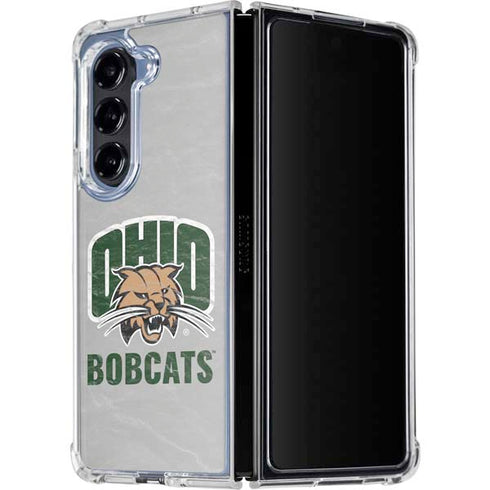 Ohio University Ohio University Bobcats Galaxy Z Fold5 5G Clear Case