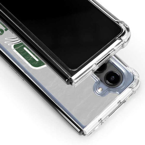 Ohio University Ohio University Bobcats Galaxy Z Fold5 5G Clear Case