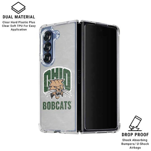 Ohio University Ohio University Bobcats Galaxy Z Fold6 Clear Case