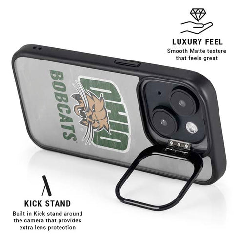 Ohio University Ohio University Bobcats iPhone 14 Kickstand Case