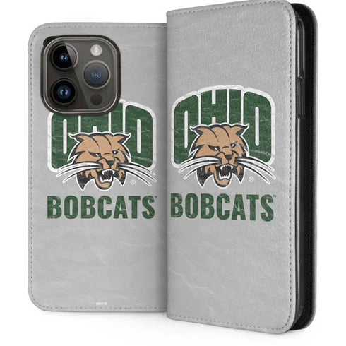 Ohio University Ohio University Bobcats iPhone 15 Pro Folio Case