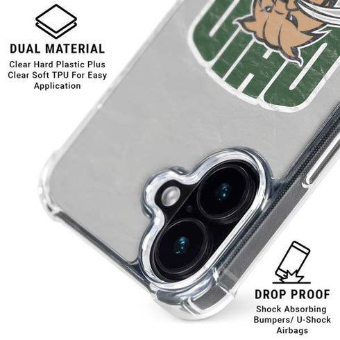 Ohio University Ohio University Bobcats iPhone 16 Plus Clear Case