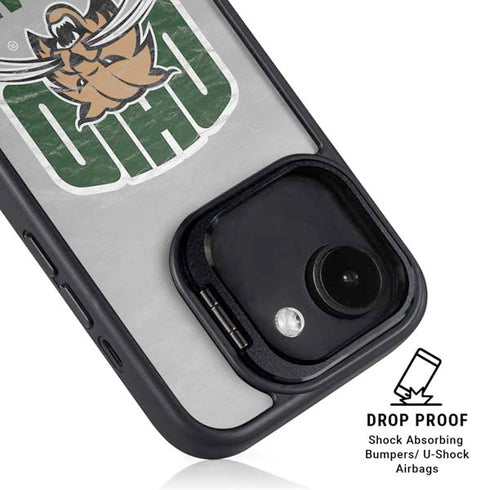Ohio University Ohio University Bobcats iPhone 16e Kickstand Case