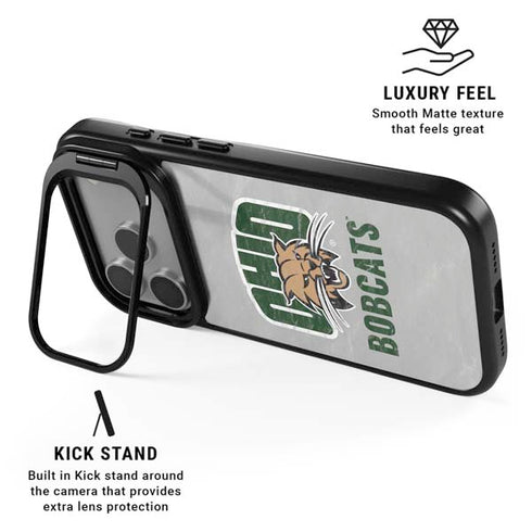 Ohio University Ohio University Bobcats iPhone 17 Pro Kickstand Case