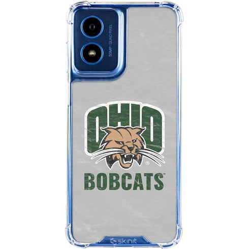 Ohio University Ohio University Bobcats Moto G 5G (2024) Clear Case
