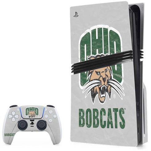 Ohio University Ohio University Bobcats PS5 Pro Disk Bundle Skin