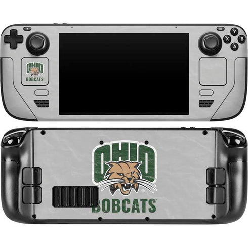 Ohio University Ohio University Bobcats Steam Deck Handheld Gaming Computer OLED Skin
