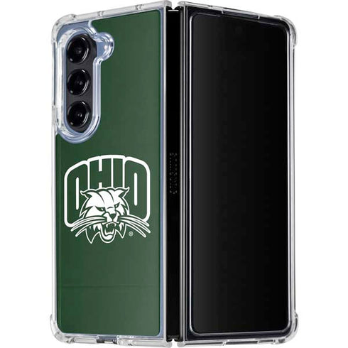 Ohio University Ohio University Outline Galaxy Z Fold5 5G Clear Case