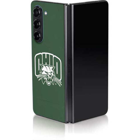 Ohio University Ohio University Outline Galaxy Z Fold5 5G Skin