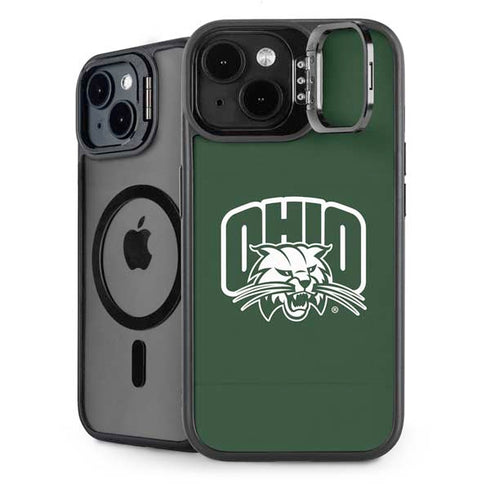 Ohio University Ohio University Outline iPhone 15 Plus Kickstand Case