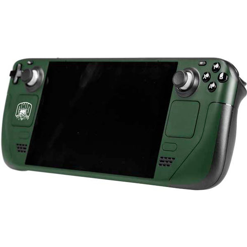 Ohio University Ohio University Outline Steam Deck Handheld Gaming Computer OLED Skin