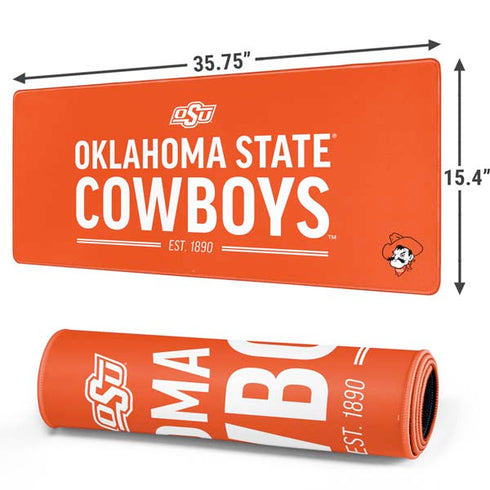 Oklahoma State University OK Cowboys Est 1890 Gaming Mouse Pad