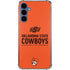 Oklahoma State University OK Cowboys Est 1890 Galaxy A55 5G Clear Case