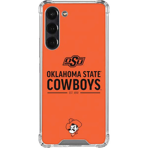 Oklahoma State University OK Cowboys Est 1890 Galaxy S24 FE Clear Case