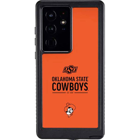 Oklahoma State University OK Cowboys Est 1890 Galaxy S24 Ultra Waterproof Case