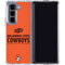 Oklahoma State University OK Cowboys Est 1890 Galaxy Z Fold5 5G Clear Case