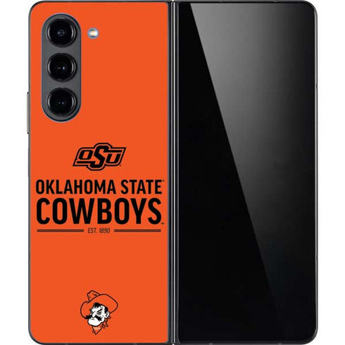 Oklahoma State University OK Cowboys Est 1890 Galaxy Z Fold5 5G Skin