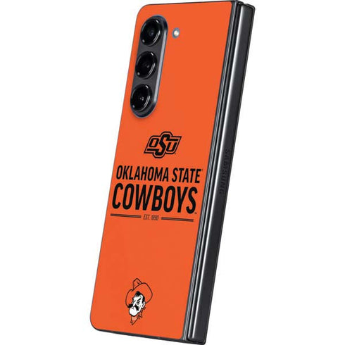 Oklahoma State University OK Cowboys Est 1890 Galaxy Z Fold5 5G Skin
