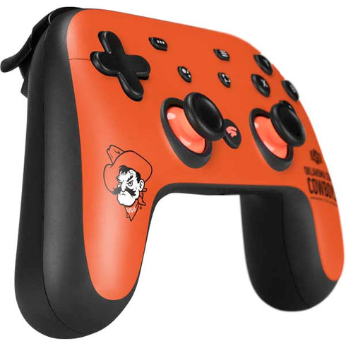 Oklahoma State University OK Cowboys Est 1890 Google Stadia Controller Skin