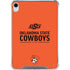 Oklahoma State University OK Cowboys Est 1890 iPad 11th Gen (2025) Clear Case