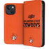 Oklahoma State University OK Cowboys Est 1890 iPhone 15 Plus Folio Case