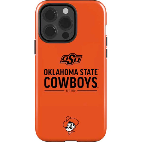 Oklahoma State University OK Cowboys Est 1890 iPhone 15 Pro Impact Case