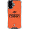 Oklahoma State University OK Cowboys Est 1890 iPhone 16 Plus Clear Case