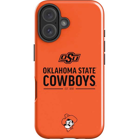 Oklahoma State University OK Cowboys Est 1890 iPhone 16 Plus Impact Case