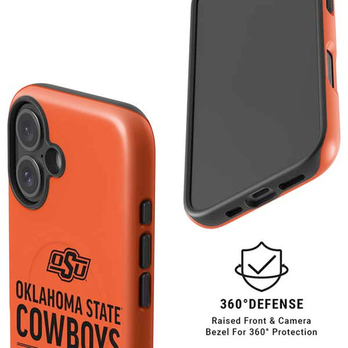 Oklahoma State University OK Cowboys Est 1890 iPhone 16 Plus Magsafe Impact Case