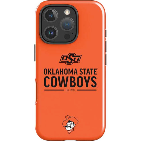 Oklahoma State University OK Cowboys Est 1890 iPhone 16 Pro Impact Case