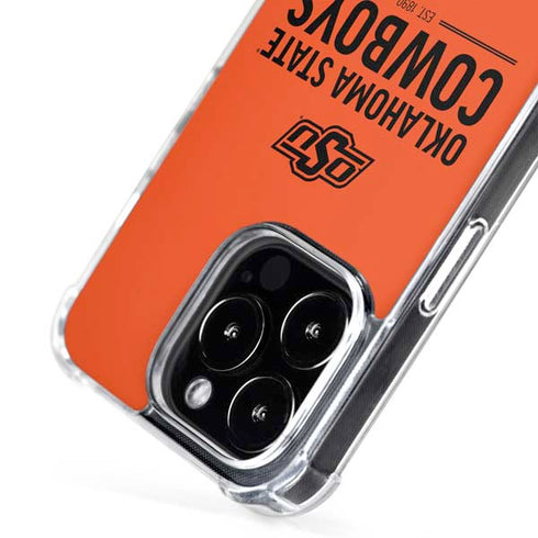 Oklahoma State University OK Cowboys Est 1890 iPhone 16 Pro Max MagSafe Case