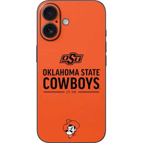 Oklahoma State University OK Cowboys Est 1890 iPhone 16 Skin
