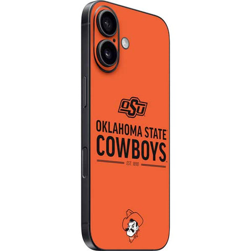 Oklahoma State University OK Cowboys Est 1890 iPhone 16 Skin