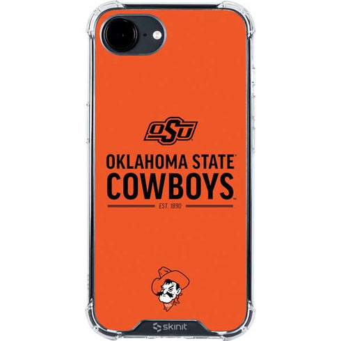 Oklahoma State University OK Cowboys Est 1890 iPhone 16e Clear Case