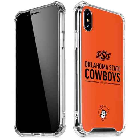 Oklahoma State University OK Cowboys Est 1890 iPhone X/XS Clear Case