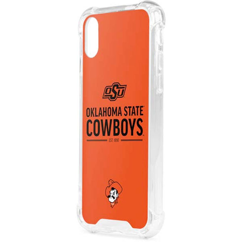 Oklahoma State University OK Cowboys Est 1890 iPhone XS Clear Case