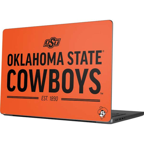 Oklahoma State University OK Cowboys Est 1890 Apple MacBook Pro 14-inch Skin